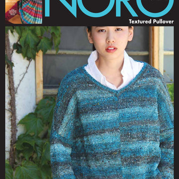 Noro Textured Pullover Jumper Knitting Pattern