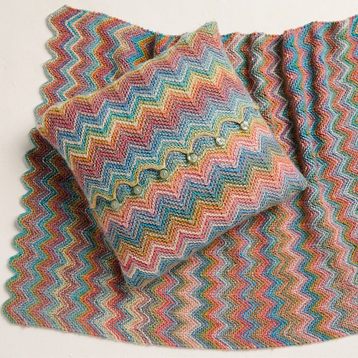 Sirdar Ripples Blanket & Cushion Knitting Pattern