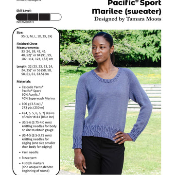 Cascade Yarns DK Marilee Jumper Knitting Pattern