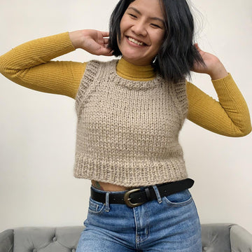 Knitted Sweater Vest