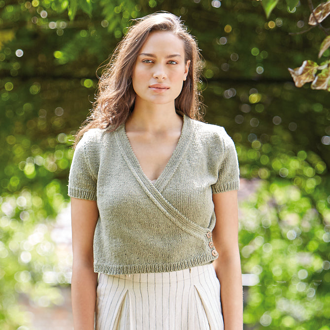 Rowan Chamoisette Cardigan Knitting Pattern