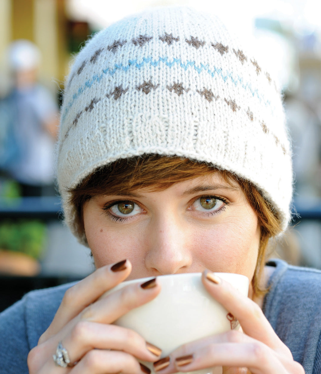 Blue Sky Fibers Java Cloche Hat Knitting Pattern