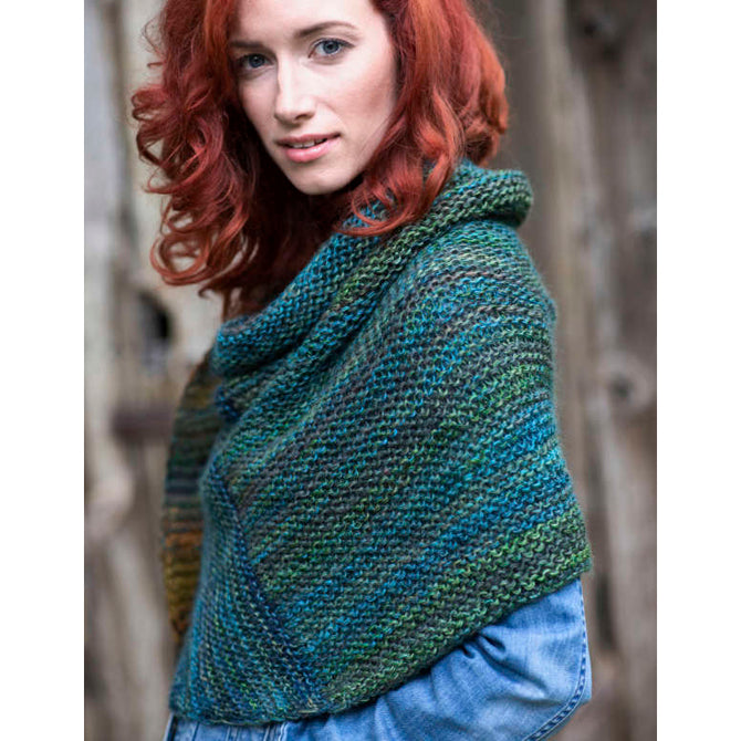 Berroco Grande Ronde Wrap Knitting Pattern