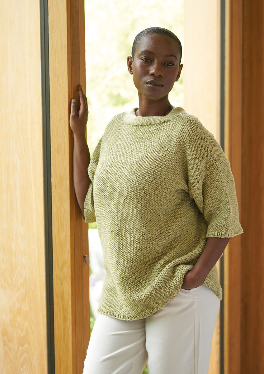 Petunia Tee Top Knitting Pattern