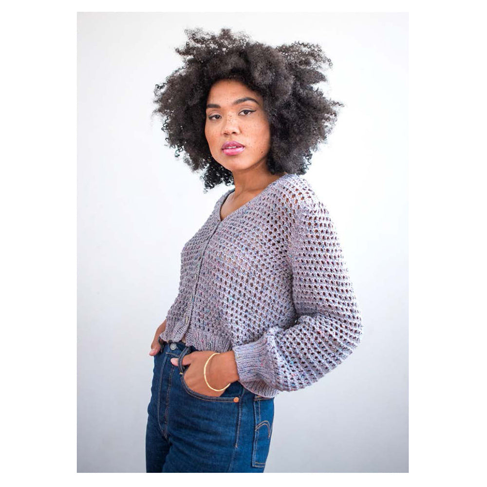 Yarden Cardigan in Berroco Zinnia PDF