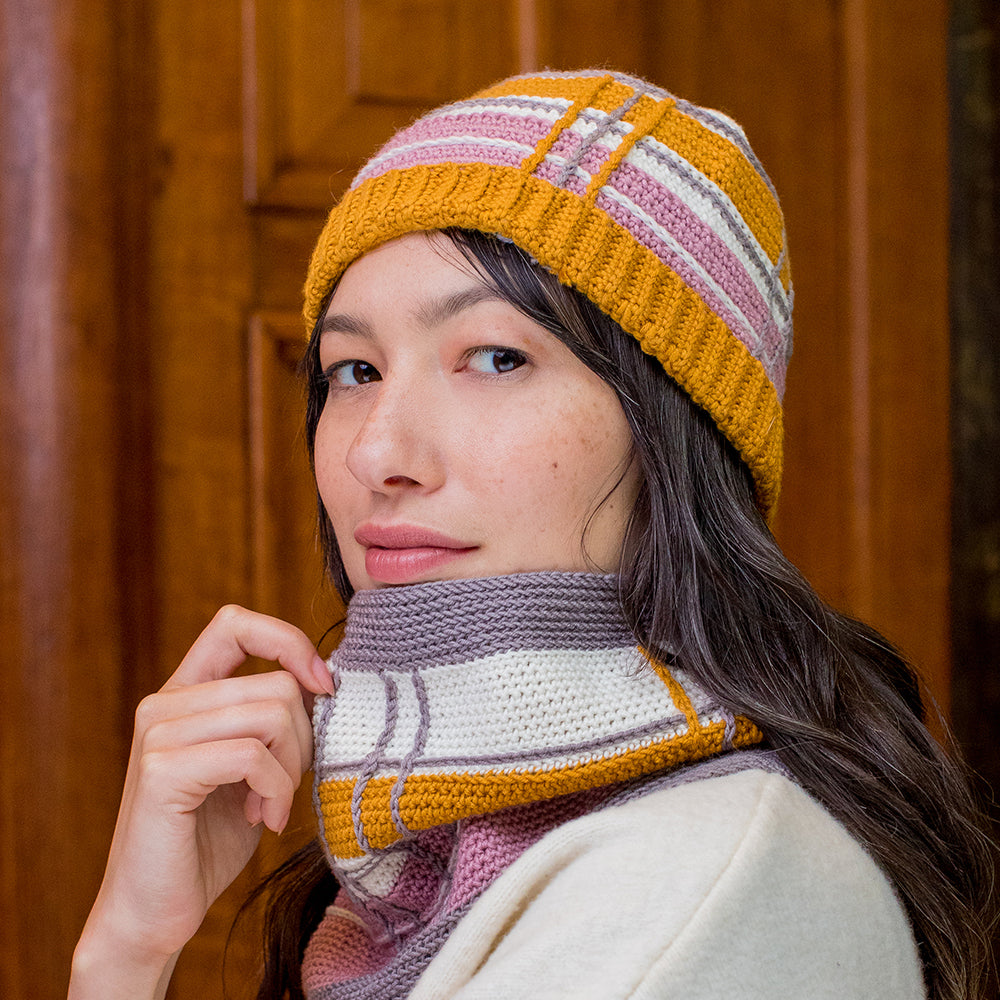 MillaMia Tiffany Cowl & Hat Crochet Pattern