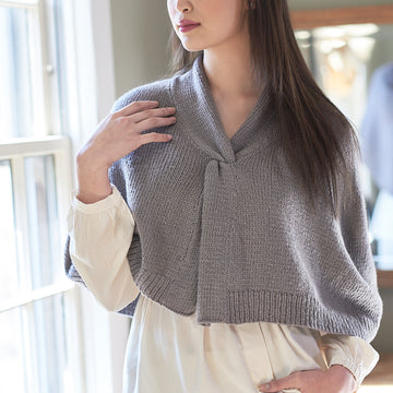 Teresita Poncho Cape Knitting Pattern