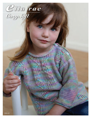 Ella Rae Cable Sweater Jumper Knitting Pattern