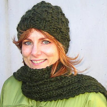 Harris Tweed Hat & Scarf
