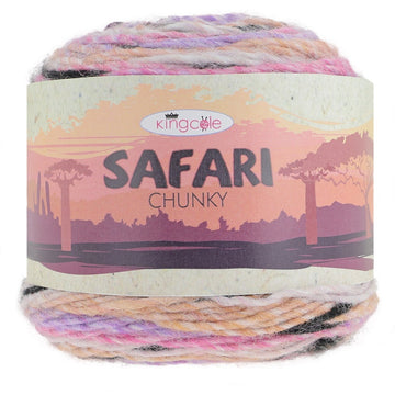 King Cole Safari Chunky Yarn - Acrylic Chunky