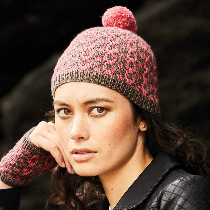 Rowan Ecuador Hat and Mitts Gloves Knitting Pattern