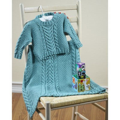 Valley Yarns Martius Baby Blanket Knitting Pattern
