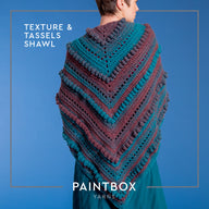 Texture & Tassels Shawl - Free Crochet Pattern for Women