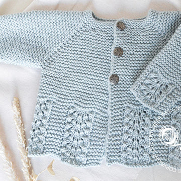 Lyla Top Down Cardigan - P252