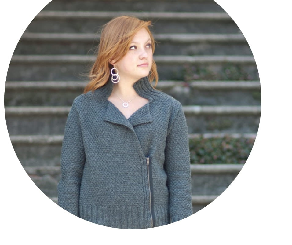 Twist Collective Sportster Cardigan Knitting Pattern