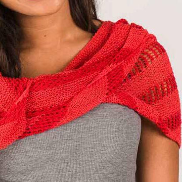 Ras Al Hanout Shawl Wrap Knitting Pattern