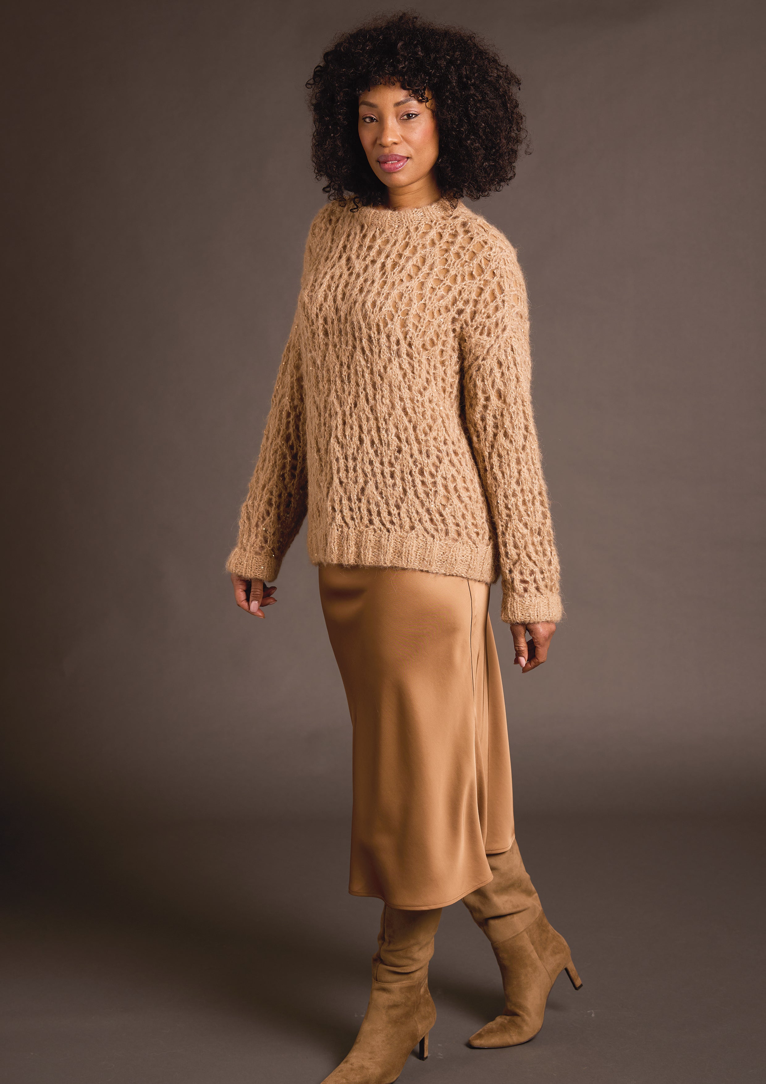 Dors In Rowan Alpaca Sparkle Jumper Knitting Pattern