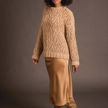 Dors In Rowan Alpaca Sparkle Jumper Knitting Pattern