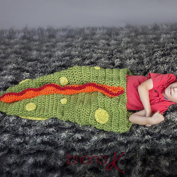 Dragon Tail Blanket and Buddy