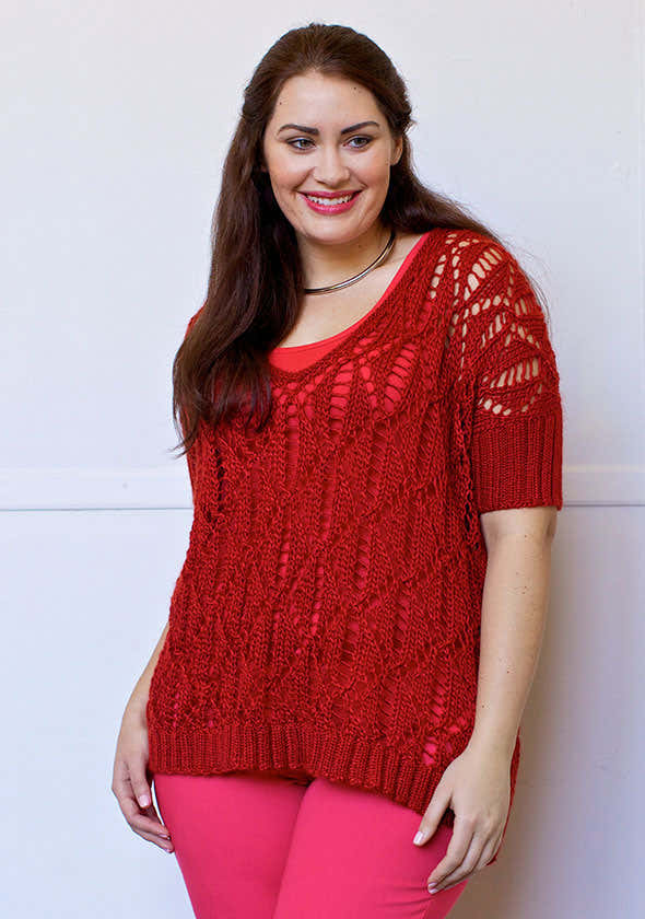 Meta Pullover Jumper Knitting Pattern