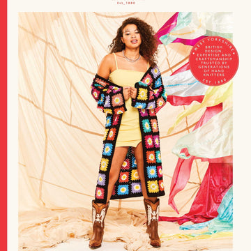 Sirdar Coat'chella Jacket Crochet Pattern