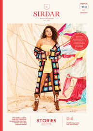 Sirdar Coat'chella Jacket Crochet Pattern