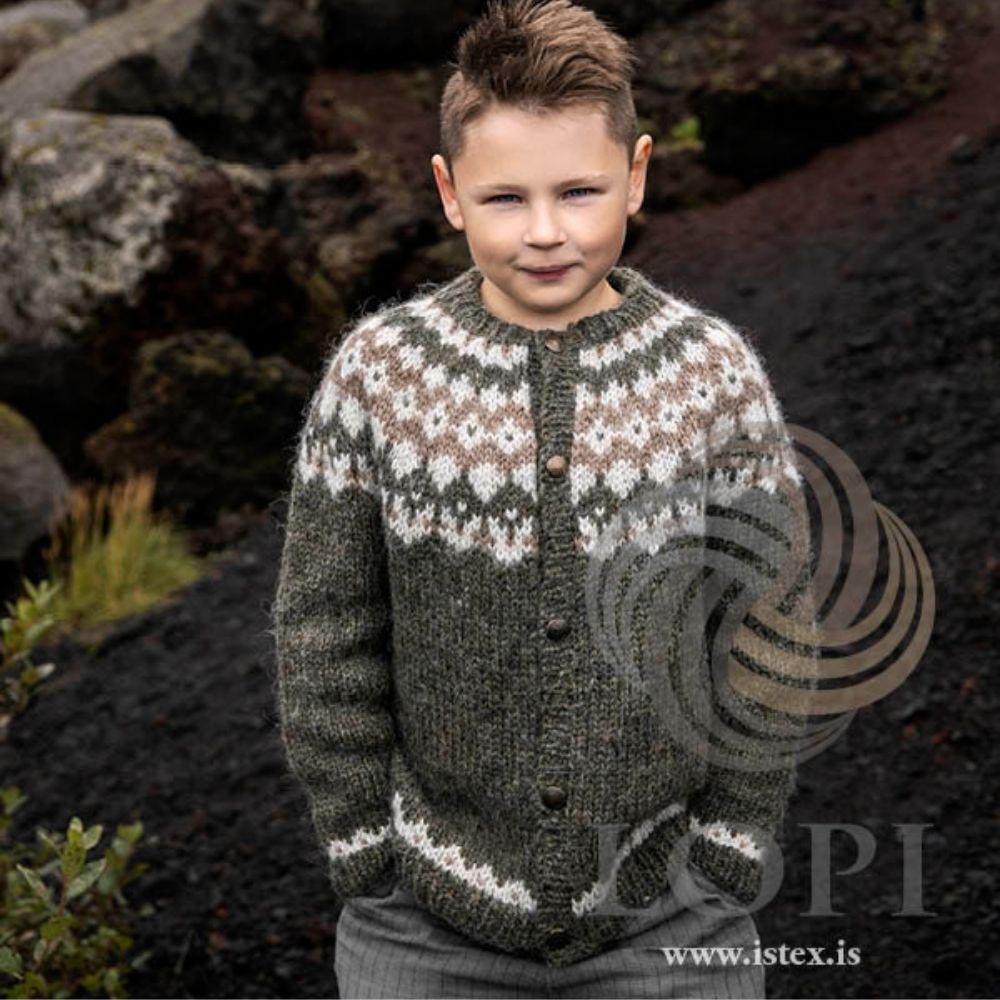 Lopi Book 41 Cape Knitting Pattern
