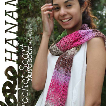 Noro Crochet Scarf (Taiyo Sock) Pattern