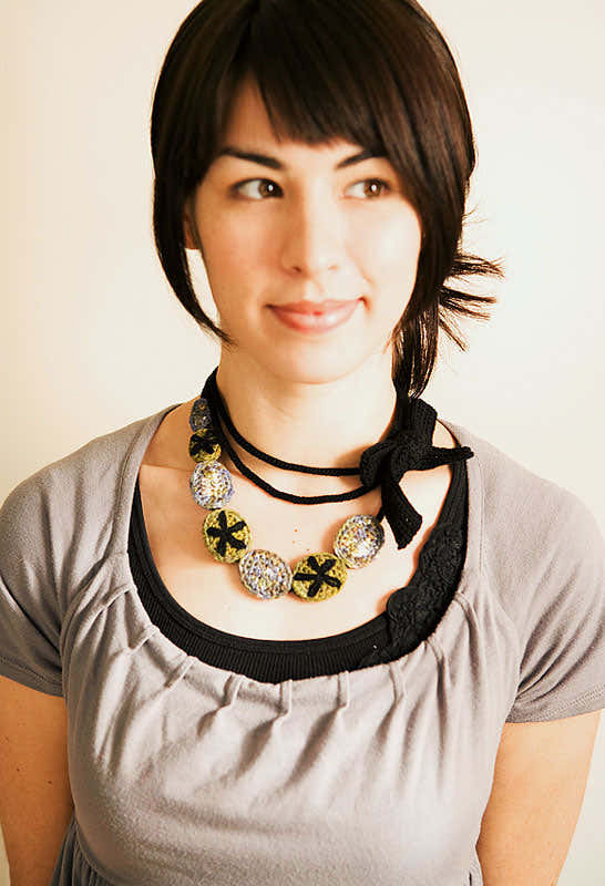 Mademoiselle Necklace Crochet Pattern