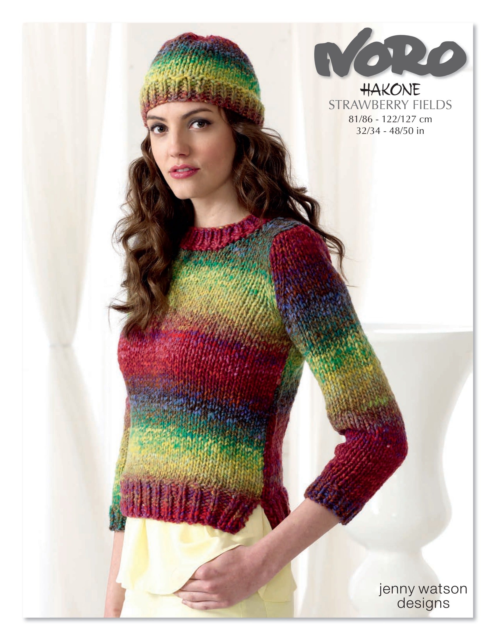 Noro Strawberry Fields Jumper Knitting Pattern