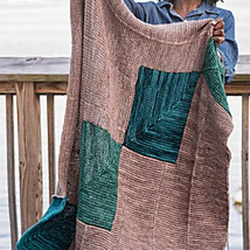 Garter Puzzle Blanket