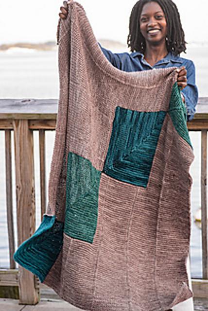 Garter Puzzle Blanket