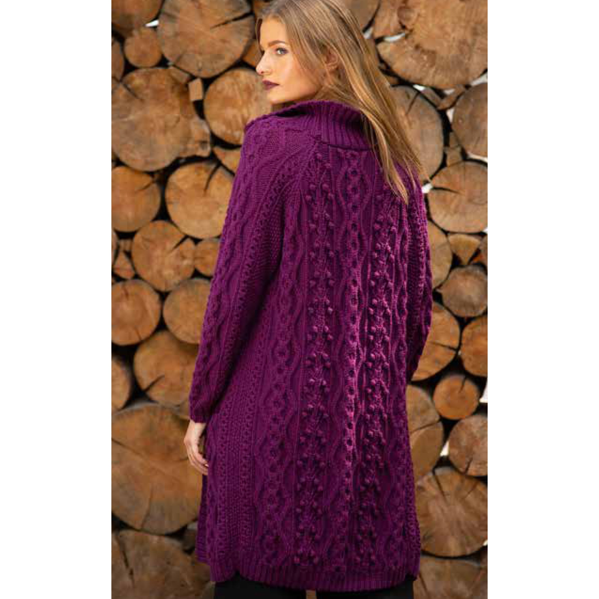 Ella Rae Coat Knitting Pattern