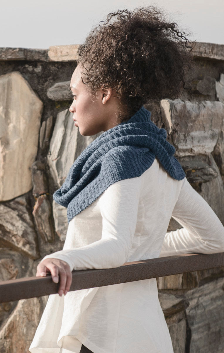 Blue Sky Fibers Weldon Alpaca Wrap Knitting Pattern