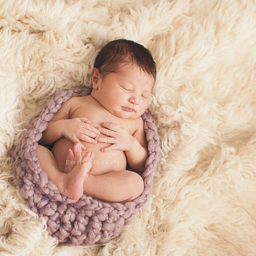 Newborn Chunky Cocoon Photo Prop
