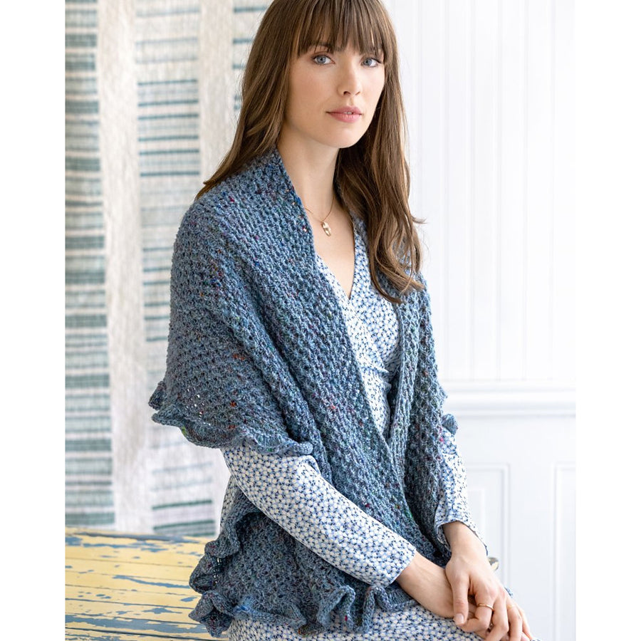 Noro Fillbert Wrap Knitting Pattern