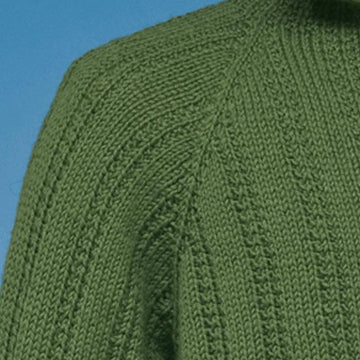 Top-Down Half Zip Pullover #166