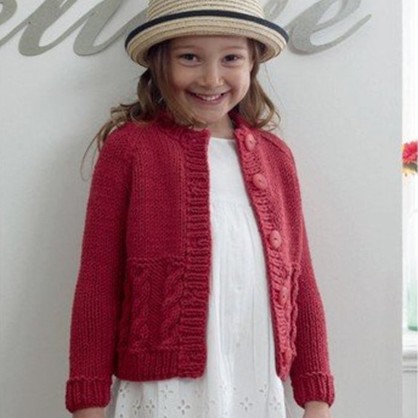 Euro Baby Love Cardigan Knitting Pattern