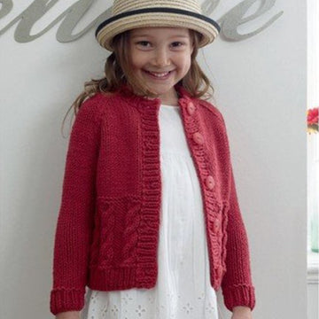 Euro Baby Love Cardigan Knitting Pattern