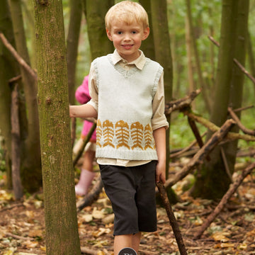 Sardines Vest Slipover Knitting Pattern