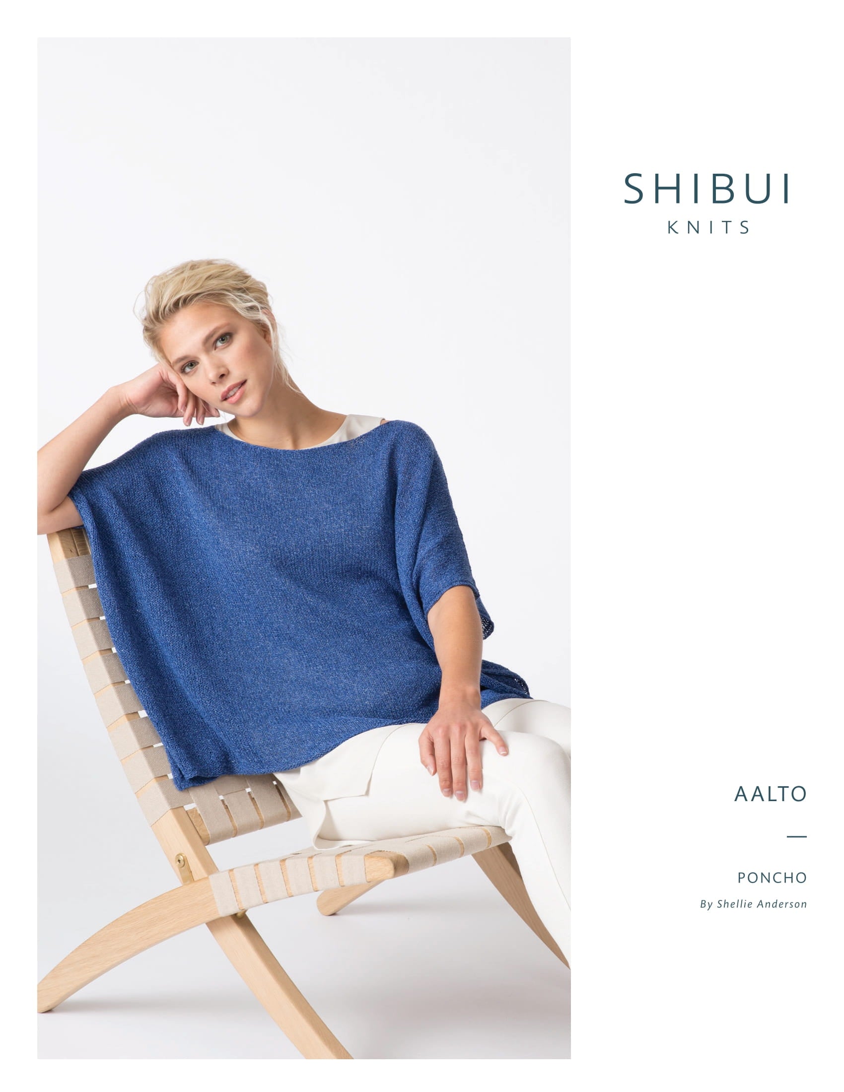 Shibui Knits Aalto Cape Knitting Pattern