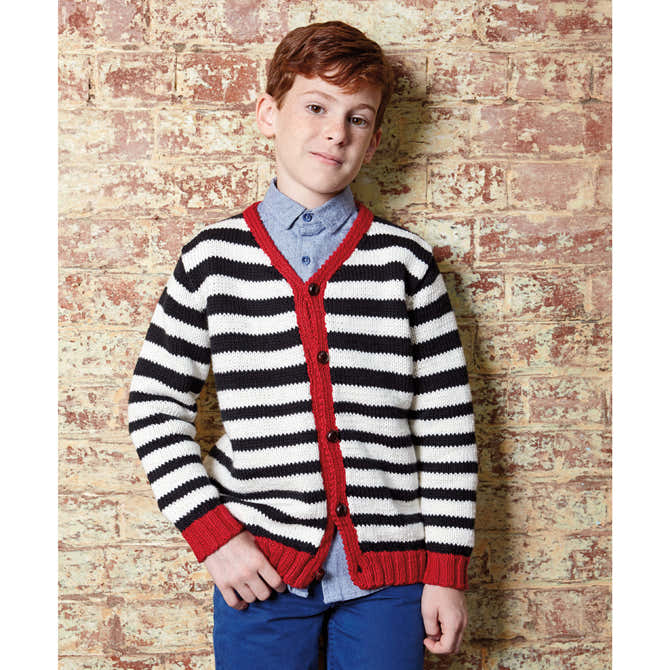 Rowan Beano Cardigan Knitting Pattern
