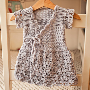 Lavender Wrap Dress