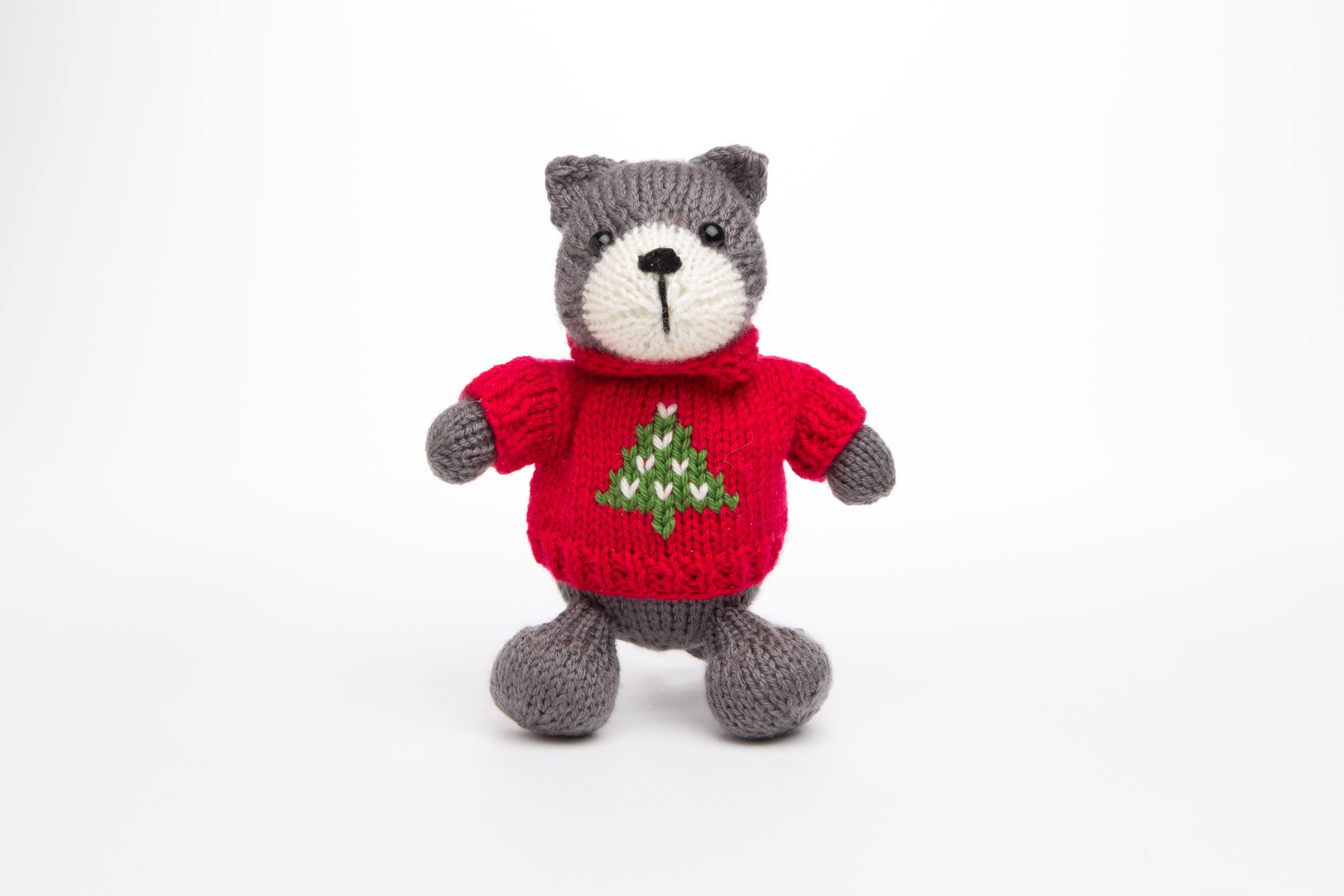 Deramores Christmas Pets Toy Knitting Pattern