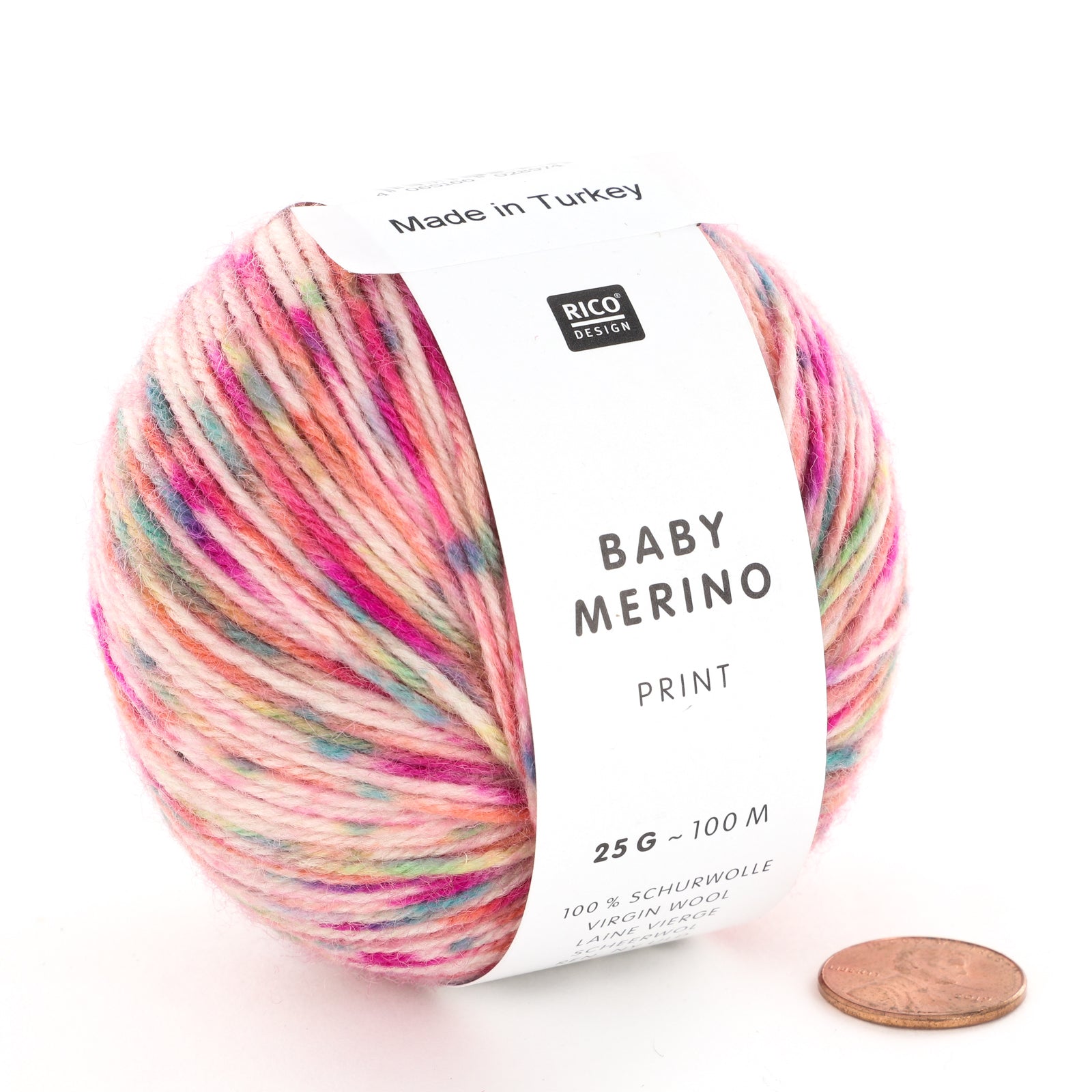 Rico Design Baby Merino Print Yarn - Merino Wool DK