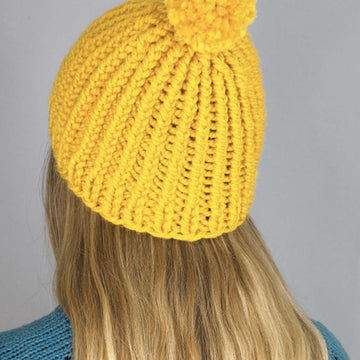 Paintbox Yarns Happy Hat Knitting Pattern
