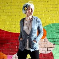 Valley Yarns Braid Cardigan Knitting Pattern