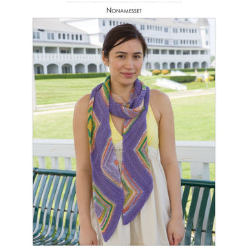Classic Elite Yarns Nonamesset Scarf Knitting Pattern