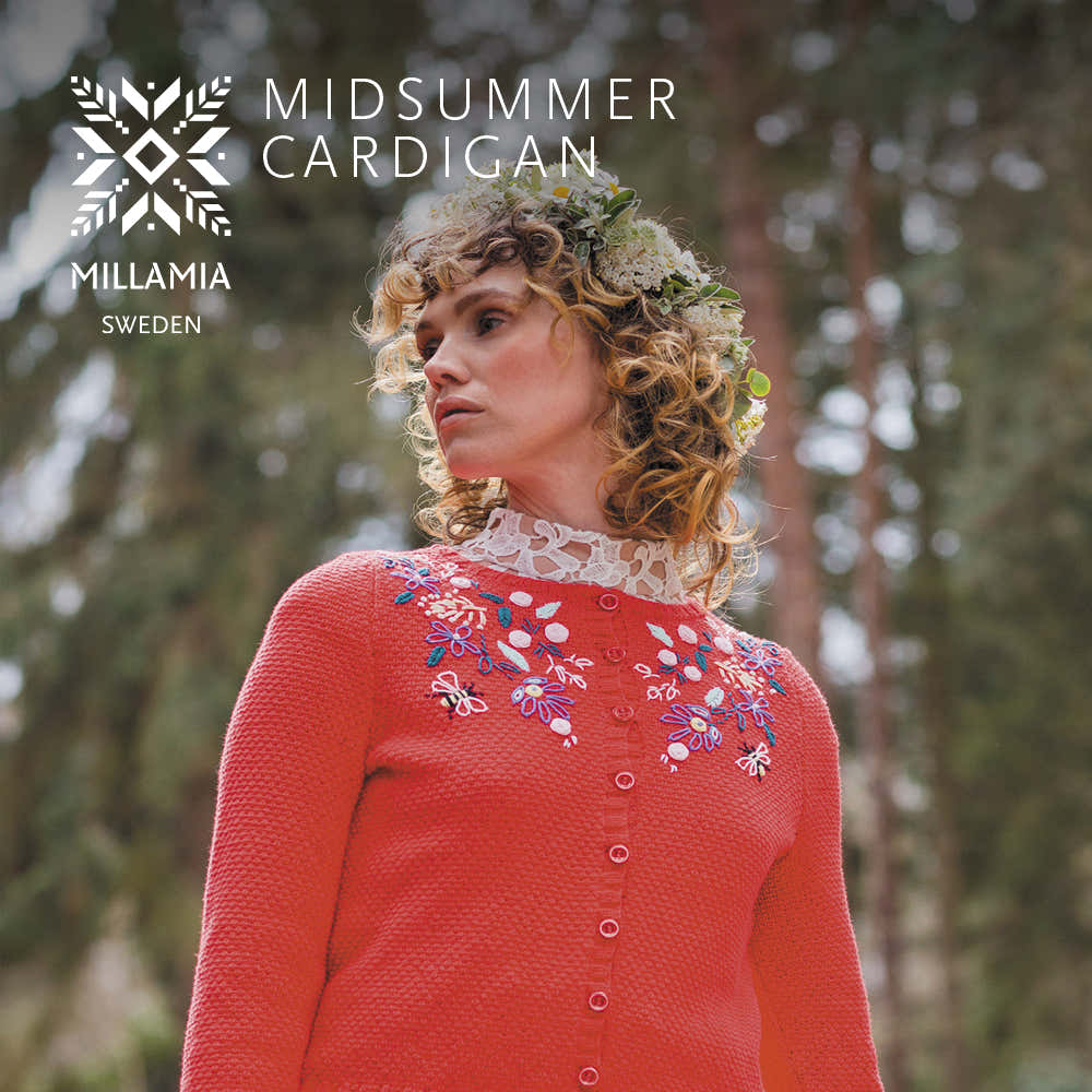 MillaMia Midsummer Cardigan Knitting Pattern