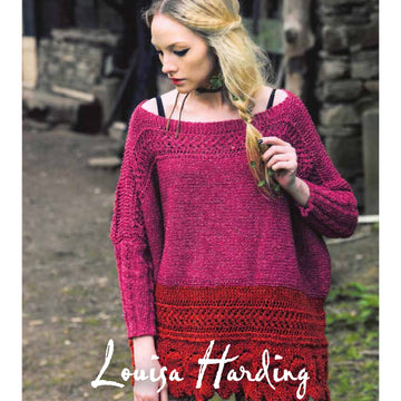 Louisa Harding Ivy Cape Knitting Pattern